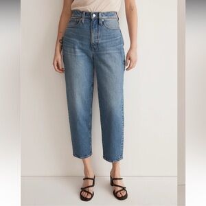 Madewell Balloon Jeans 24P Petite in Grandile Wash EUC